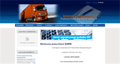 Desktop Screenshot of dspm.pl